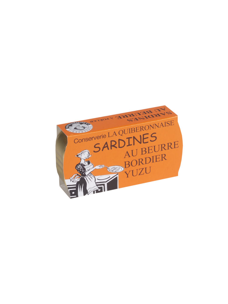 Sardines au Beurre Bordier au Yuzu