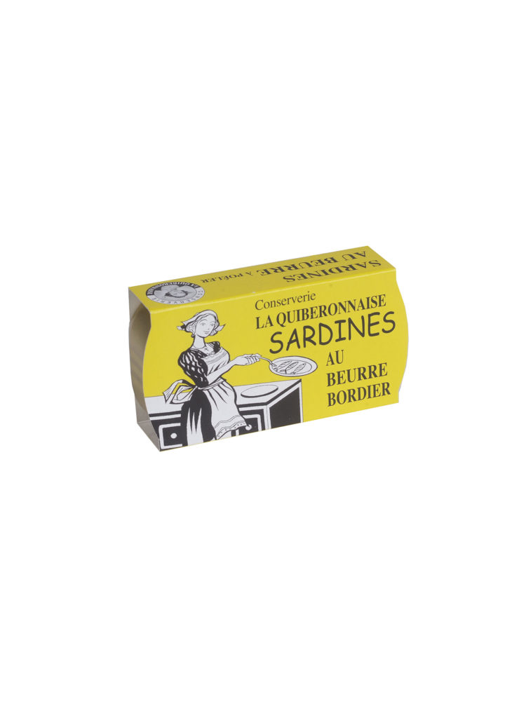 Sardines au Beurre Bordier Demi-Sel