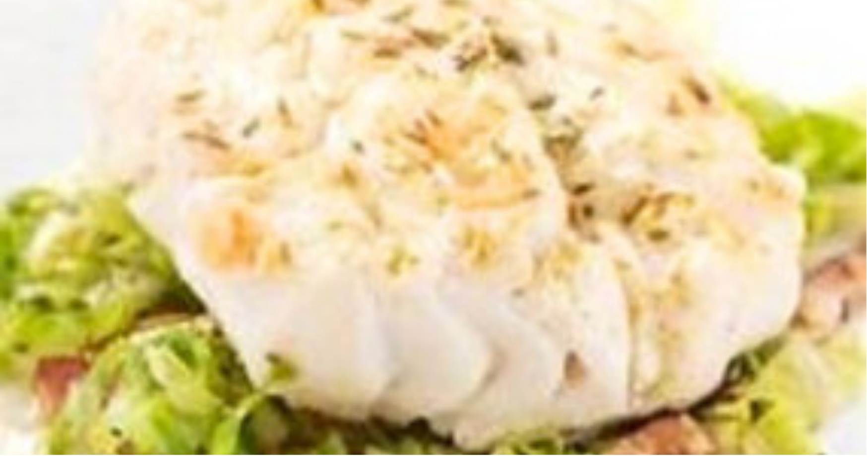 Morue fraîche poêlée au cumin, salade de chou à la ventrêche et Beurre Bordier aux Algues