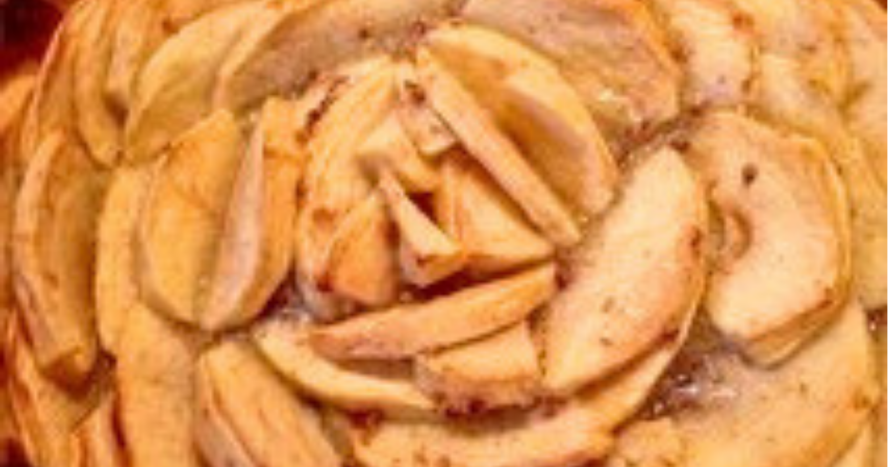 Tarte aux pommes et Beurre Bordier au Sarrazin