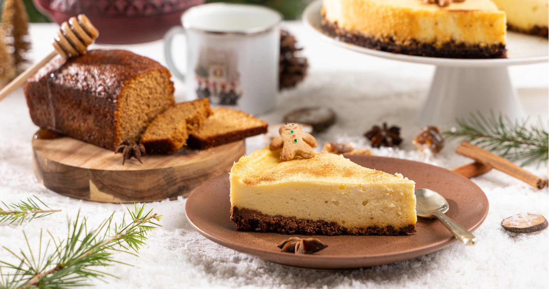Cheesecake au pain d’épices