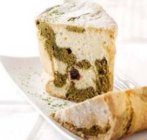 Gâteau de voyage, Beurre Bordier Demi-Sel et thé vert matcha