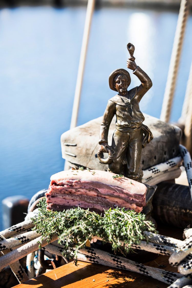 Magret au Beurre Bordier à la Framboise