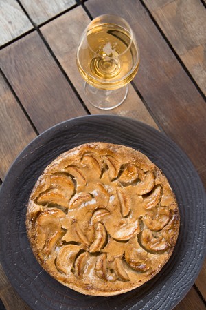 Apple tart with Madagascar Vanilla Bordier Butter