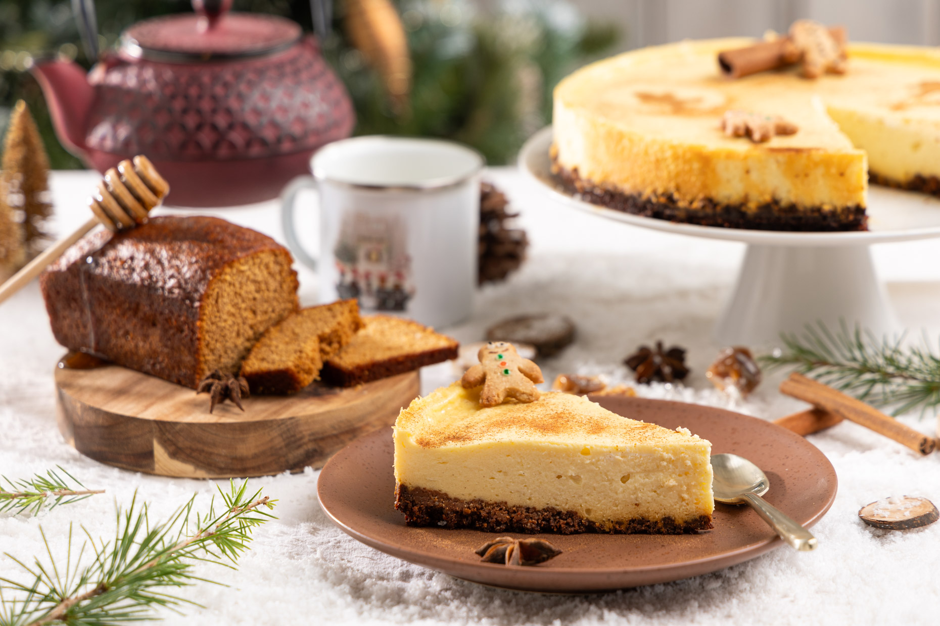 Gingerbread Cheesecake