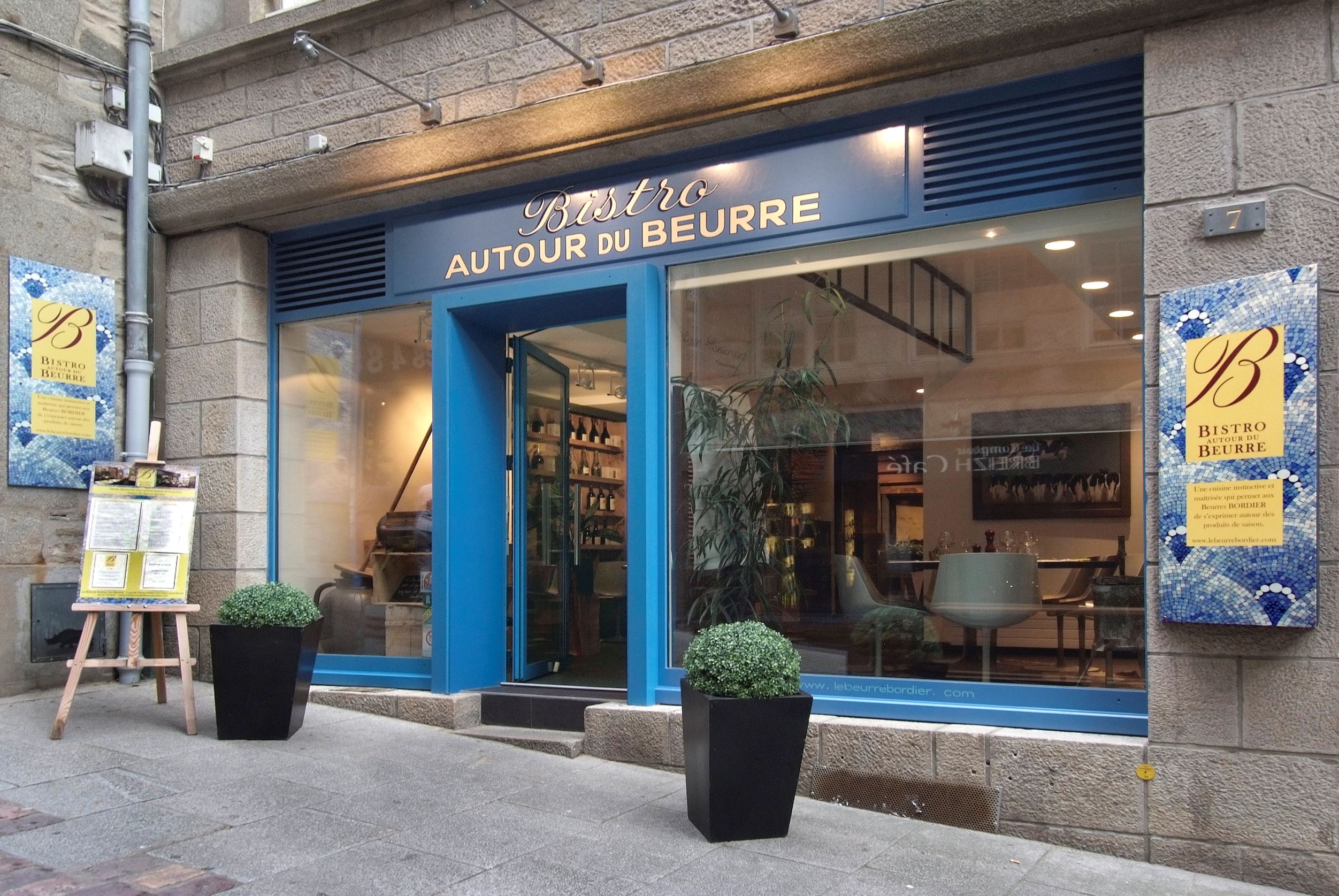 Le Bistro Autour du Beurre Maison Bordier